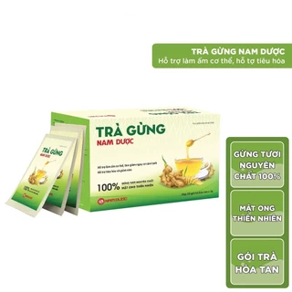 Trà gừng Nam Dược hộp 20 gói x 3g