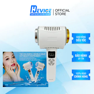 [CHÍNH HÃNG] Búa Nóng Lạnh 2 Đầu HDEVICE Điện Di Nóng Lạnh Massage Đẩy Tinh Chất Bảo Hành 12 Tháng.Hộp Xanh