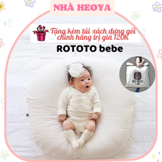 GỐI CHỐNG TRÀO NGƯỢC ROTOTO BEBE CHÍNH HÃNG NỘI ĐỊA HÀN QUỐC DÀNH CHO BÉ