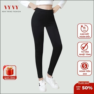 Quần Legging Cạp Cao  Nữ  Warm  Dài Co Giãn 4 Chiều, Hàng Cao Cấp VNXK, Không Bai Nhão