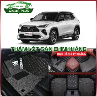 Thảm lót sàn ô tô 6D Toyota Yaris Cross chống nước, không mùi, phủ kín 90% sàn xe