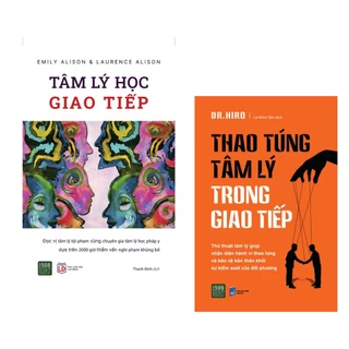 Sách - Combo Tâm lý học giao tiếp + Thao Túng Tâm Lý Trong Giao Tiếp (1980)