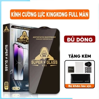 kính cường lực king kong iphone full màn