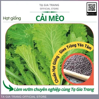 Hạt giống cải mèo, rau đặc sản Tây Bắc - Shop hạt giống Tạ Gia Trang