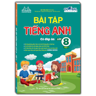 sách - GLOBAL SUCCESS - Bài tập tiếng anh lớp 8 Tập 1 (có đáp án)