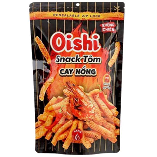 Oishi snack tôm cay nồng - 70 g (túi zip)