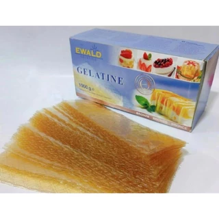 Gelatin Ewald dạng lá - túi 100g