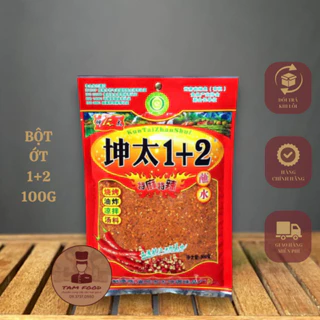 Bột Ớt 1+2 -  Bột ớt trộn tổng hợp 1+2 Trung Quốc, 100g