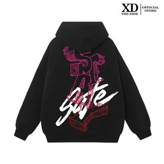 Áo Hoodie nỉ The Xide in hình CHỮ STAY  form unisex nam nữ chất nỉ bông dày dặn CĐ1