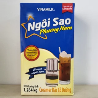 (hộp XANH DƯƠNG 1.284 Kg) SỮA ĐẶC CÓ ĐƯỜNG NGÔI SAO PHƯƠNG NAM VINAMILK Sweetened Condensed Creamer (HALAL)