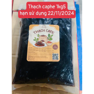 thạch caphe 1kg5 hoa sen 1kg5 ( 5 gói tặng 1 gói)