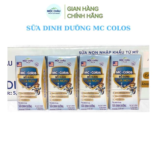 Lốc 4 hộp Sữa Dinh Dưỡng Colos 110ml (4x110ml)