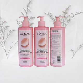 Sữa rửa mặt kiêm tẩy trang Loreal dạng vòi, 2in1 làm sạch vết bẩn, nhờn trên da mặt, chai 400ml