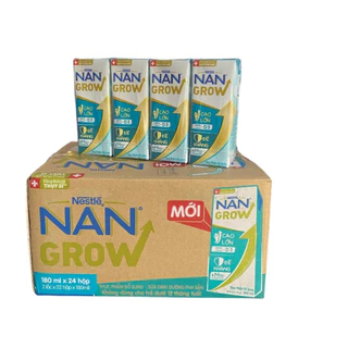 Thùng 24 hộp sữa pha sẵn Nan Nestle 180ml