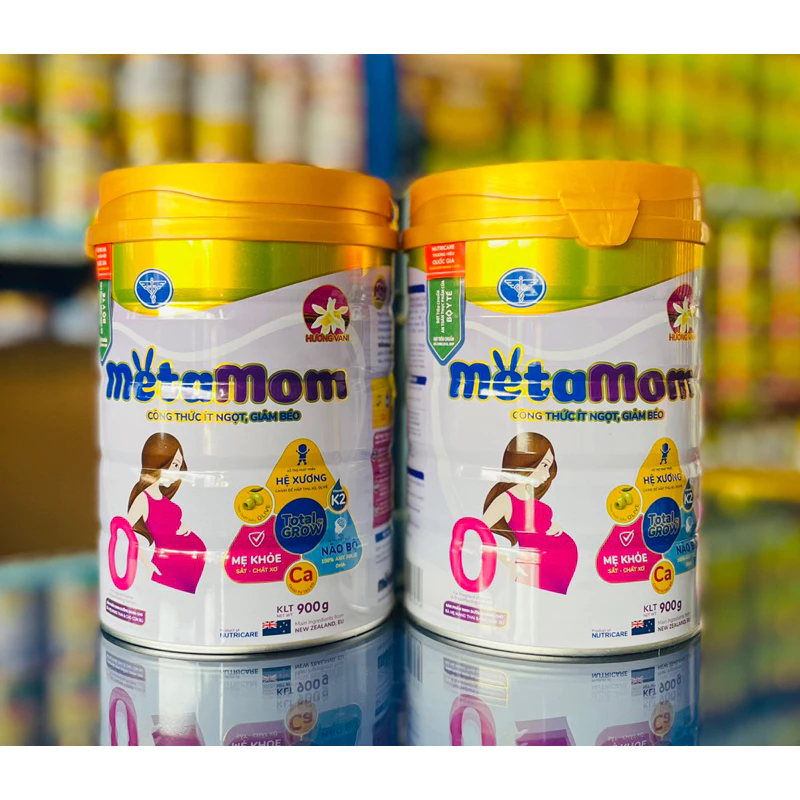 Sữa Bột Nutricare MetaMom Ít ngọt Ít béo (900g)