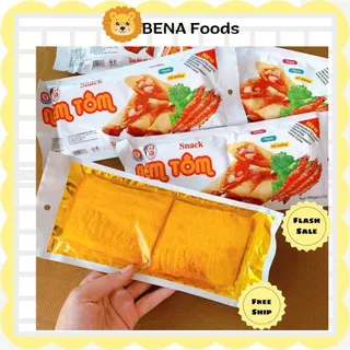 Snack bim bim Nem Tôm cay cay ăn vặt tuổi thơ  BENA FOODS