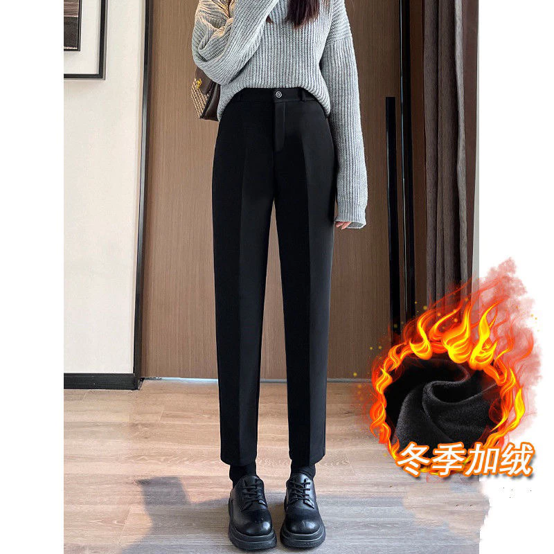 quần vải lót lông nữ hàng quảng châu có ảnh thật cuối cùng