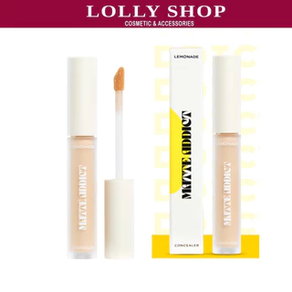 Kem che khuyết điểm kiềm dầu bền màu Lemonade Matte Addict Concealer 3g