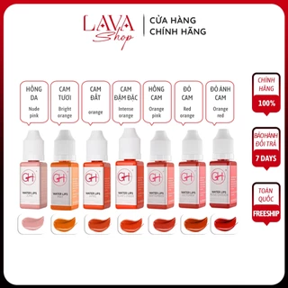 [CHAI VUONG] Mực Môi Nano Liquid gh chính hãng Mỹ - Mực hữu cơ GH phun môi đẹp siêu bám nhanh lên màu PXTM