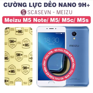 Cường Lực Dẻo Nano Trong Suốt Meizu M5 Note/ M5/ M5c/ M5s