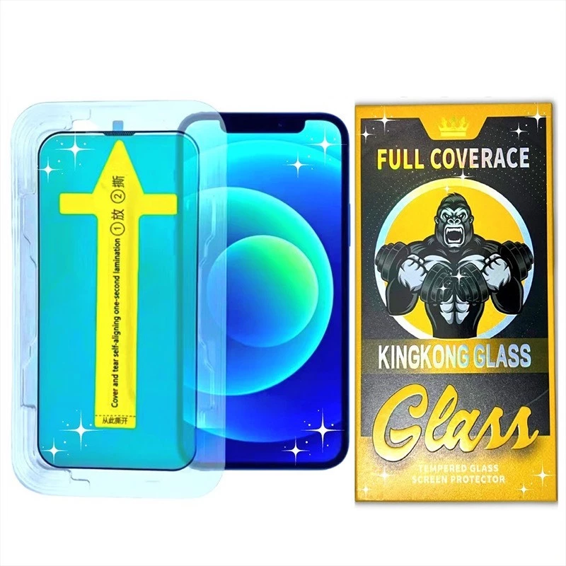 Kính cường lực iphone tự dán KINGKONG GLASS chống nhìn trộm cho ip 7P/8P/X/Xsmax/11/11promax/12promax/13promax/14promax/