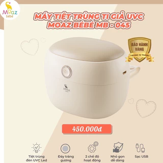 Máy tiệt trùng núm ty & ty giả của Moza Bebe Mb-045