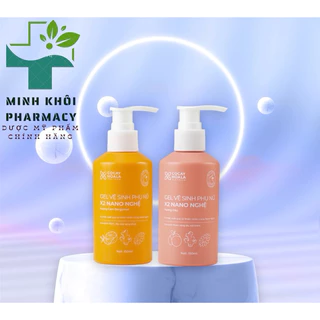 (CHE TÊN) Combo Dung dịch VSPN X2 Nano nghệ-đào hữu cơ -MKPMC