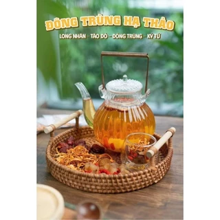 Set trà tứ vị táo-kỷ tử- long nhãn-đông trùng