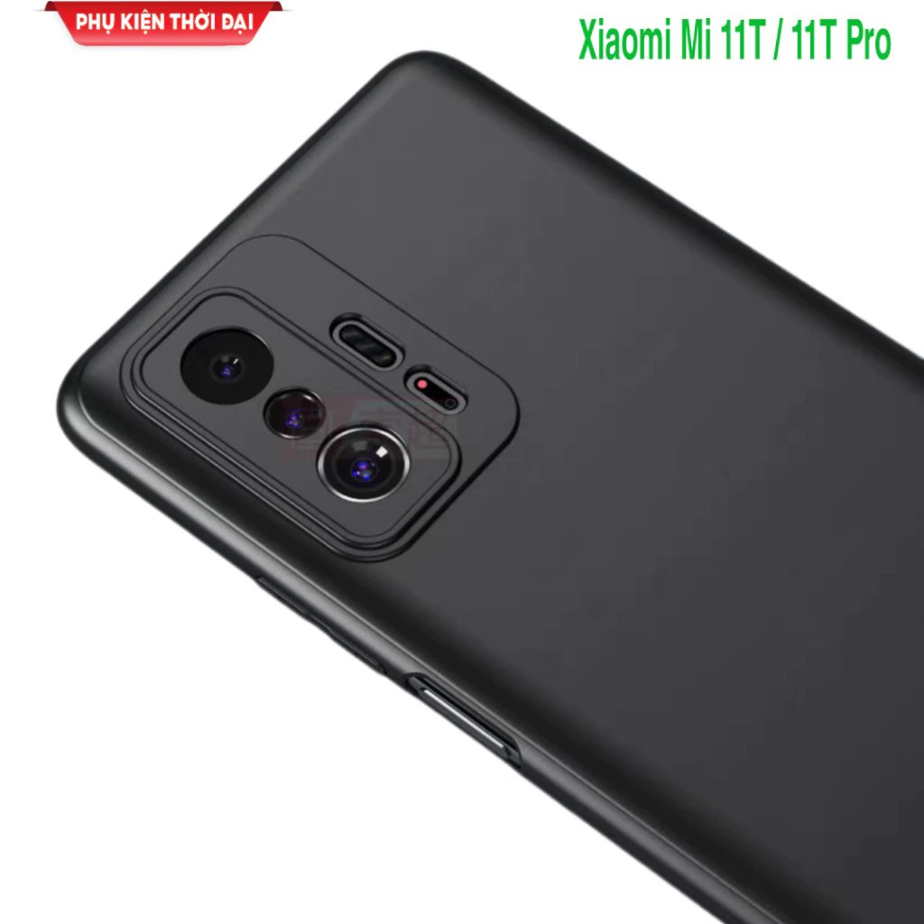 Ốp lưng Xiaomi Mi 11T / 11T Pro dẻo màu siêu mỏng ôm khít máy chống sốc