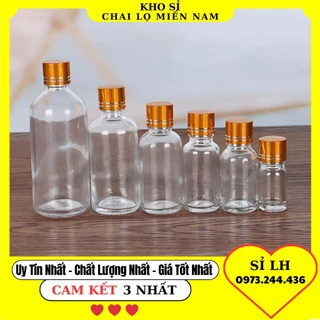 Lọ Đựng Tinh Dầu Lọ Thủy Tinh Nắp Vặn Nhỏ Giọt 20ML/30ML Dùng Chiết Gel, Serum, Mỹ Phẩm Du Lịch Tiện Lợi