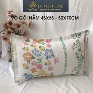 Vỏ gối nằm CottonPoly kích thước 45x65cm hoặc 50x75cm - 1 cái lẻ, Lotus Home