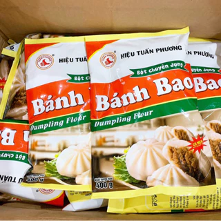 Bột bánh bao trộn sẵn Tuấn Phương 400gram (có sẵn Men nở)