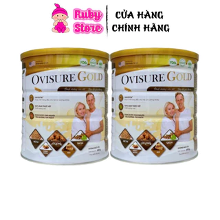 [Chính hãng] Combo 2 lon sữa hạt xương khớp Ovisure Gold 650g date mới giá tốt