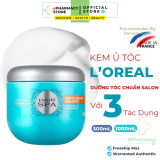 Kem Ủ Tóc L'Oréal Professionnel Chăm Sóc Tóc Thư Giãn [500ml, 1000mL] Hair Spa Deep Nourishing Creambath