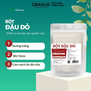 Bột đậu đỏ nguyên chất sạch mịn 100% Organic - OBAXUA
