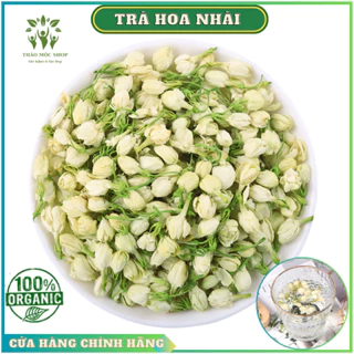 ✅[HÀNG THƯỢNG HẠNG] Trà Hoa Nhài (Hoa Lài) 100gr Sấy Khô Nguyên Bông Trắng Đẹp Thượng Hạng Thảo Mộc Shop