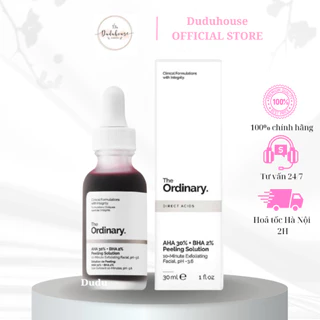 Tinh Chất Peel da The Ordinary AHA 30%+BHA 2% Peeling Solution 30ml Duduhouse