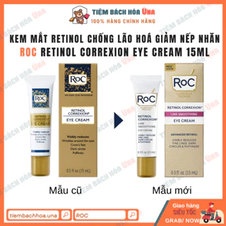 [Tách set] Kem Mắt RoC Retinol Correxion Eye Cream Chống Nhăn, Mờ Thâm 15M