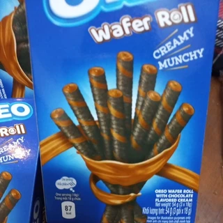 Bánh quế Oreo Wafer Roll Chocolate 54g (3 gói *18g)