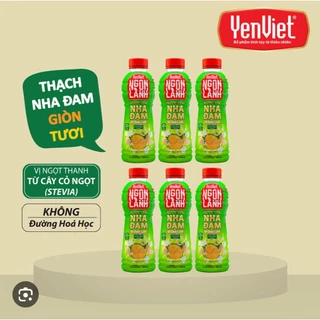 NƯỚC YẾN NHA ĐAM YENVIET NGON LÀNH VỊ DƯA LƯỚI [ 1LỐC 6 CHAI X 450ML] - 715