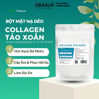 Bột mặt nạ dẻo tảo xoắn lục OBAXUA- Mask dẻo