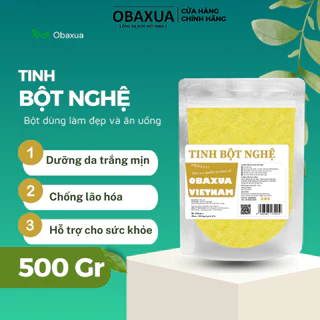 Tinh bột nghệ Obaxua [ 500gr ] nguyên chất