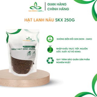 Hạt lanh nâu Ấn Độ 250g ngăn ngừa ung thư vú và tiểu đường