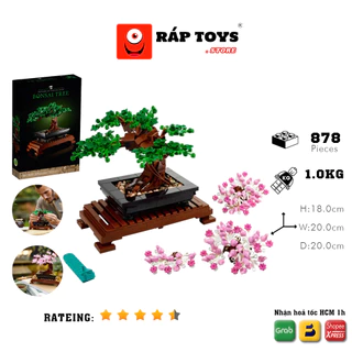 Bộ Mô Hình Lắp Ráp | BONSAI TREE | 756 PCS,Mô Hình Trang Trí, Sưu Tầm, Quà Tặng, Trưng Bày