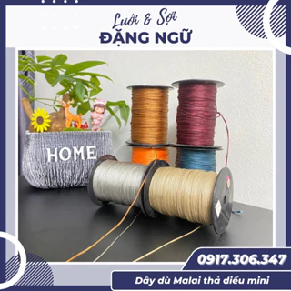 Dây thả diều 💥 HÀNG LOẠI 1 💥 Dây dù Malai thả diều mini khổ 1m đến 1m5 quay đầu  dây (0,8mm-1mm)