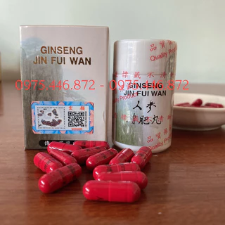 Nhân Sâm Tăng Phì Hoàn 30 viên HÀNG CHÍNH HÃNG CHECK ĐƯỢC MÃ QR- Ginseng Jin Fui Yen (Hỗ Trợ Tăng Cân, date mới)