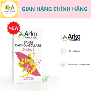 Dầu cá Omega 3 Arkopharma Pháp 180 viên