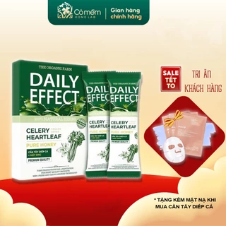 Nước uống ngừa mụn Detox Daily effect từ cần tây, diếp cá, mật ong hộp14 gói tặng quà detox