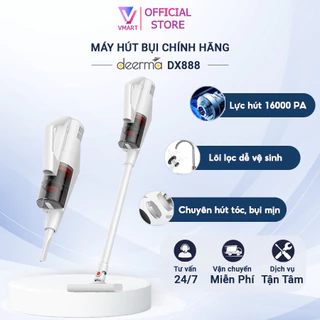 Máy Hút Bụi Deerma DX888 Máy Hút Bụi Gia Đình Đa Năng Kèm 3 Đầu Hút Đa Năng Công Suất Lên Đến 400W [Bảo Hành 1 Năm]