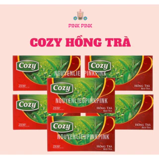 Trà Cozy Túi Lọc HƯƠNG ĐÀO - DÂU - VẢI  Từ Pink Pink Nguyên Liệu & Dụng cụ Pha Chế Đồ Uống